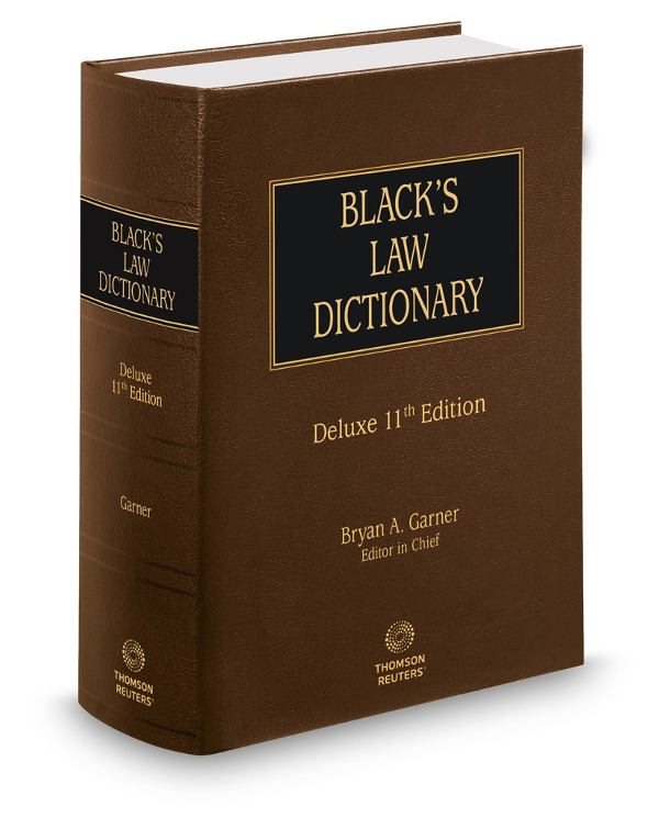Blacks Law Dictionary 11th Edition Deluxe